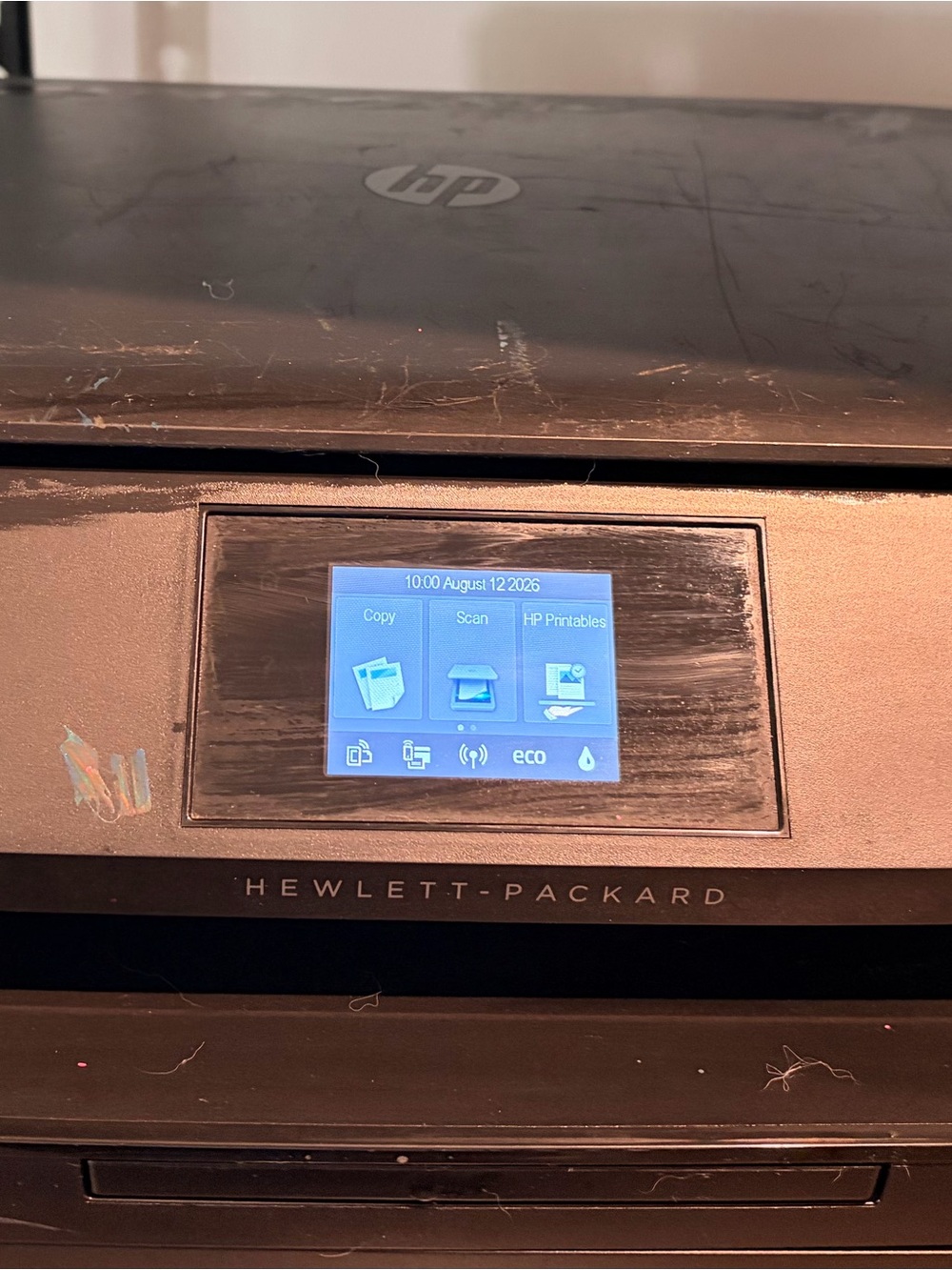 HP Black All-in-One Printer with Touchscreen - Envy 5665